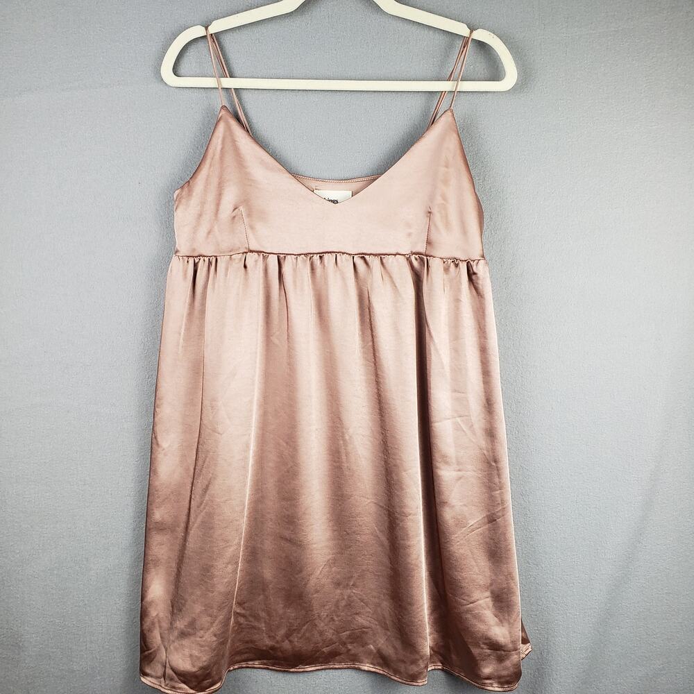 Things‎ Between Size S Satin Micro Mini Slip Dress Blush Pink Sabrina Carpenter
